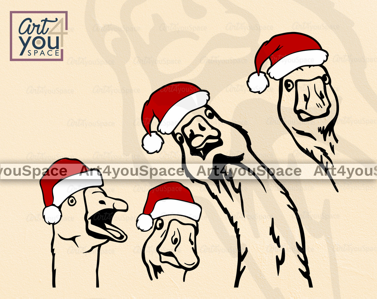 christmas goose clipart