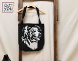 Australian Shepherd tote bag design