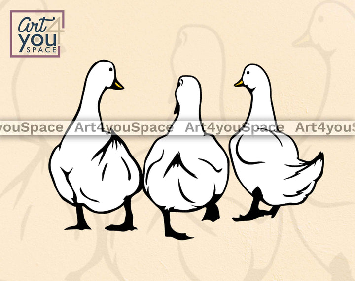 duck butt svg