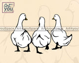 duck butt svg