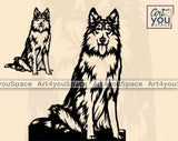 shetland sheepdog dxf