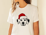 Dalmatian_Santa_hat_vector