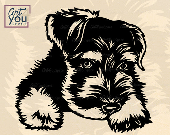 Miniature Schnauzer SVG