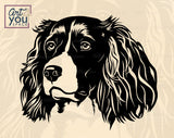 English Springer Spaniel SVG