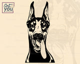 Doberman SVG