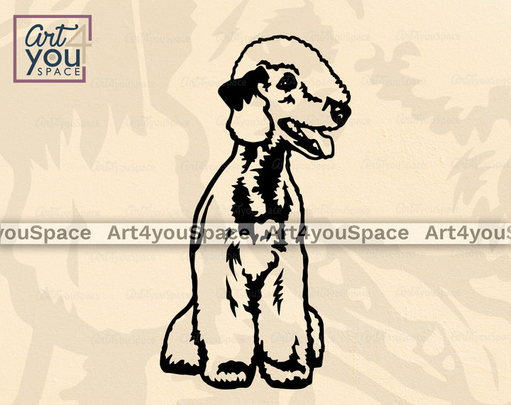 Bedlington Terrier PNG