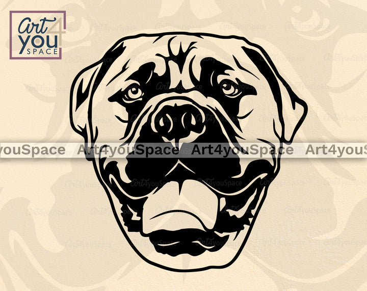 Bullmastiff Art