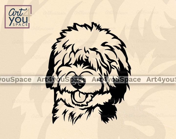 Old English sheepdog cricut project