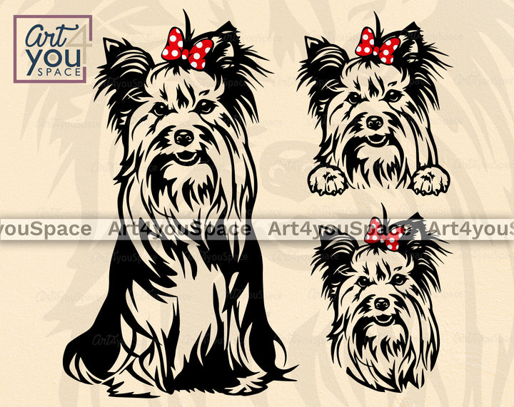 Yorkshire Terrier SVG