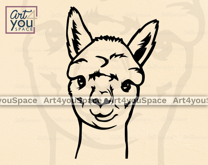 Alpaca Clipart