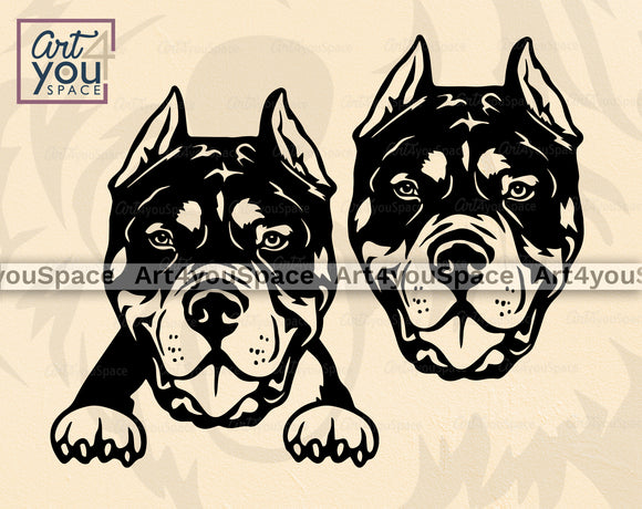 American Bully SVG