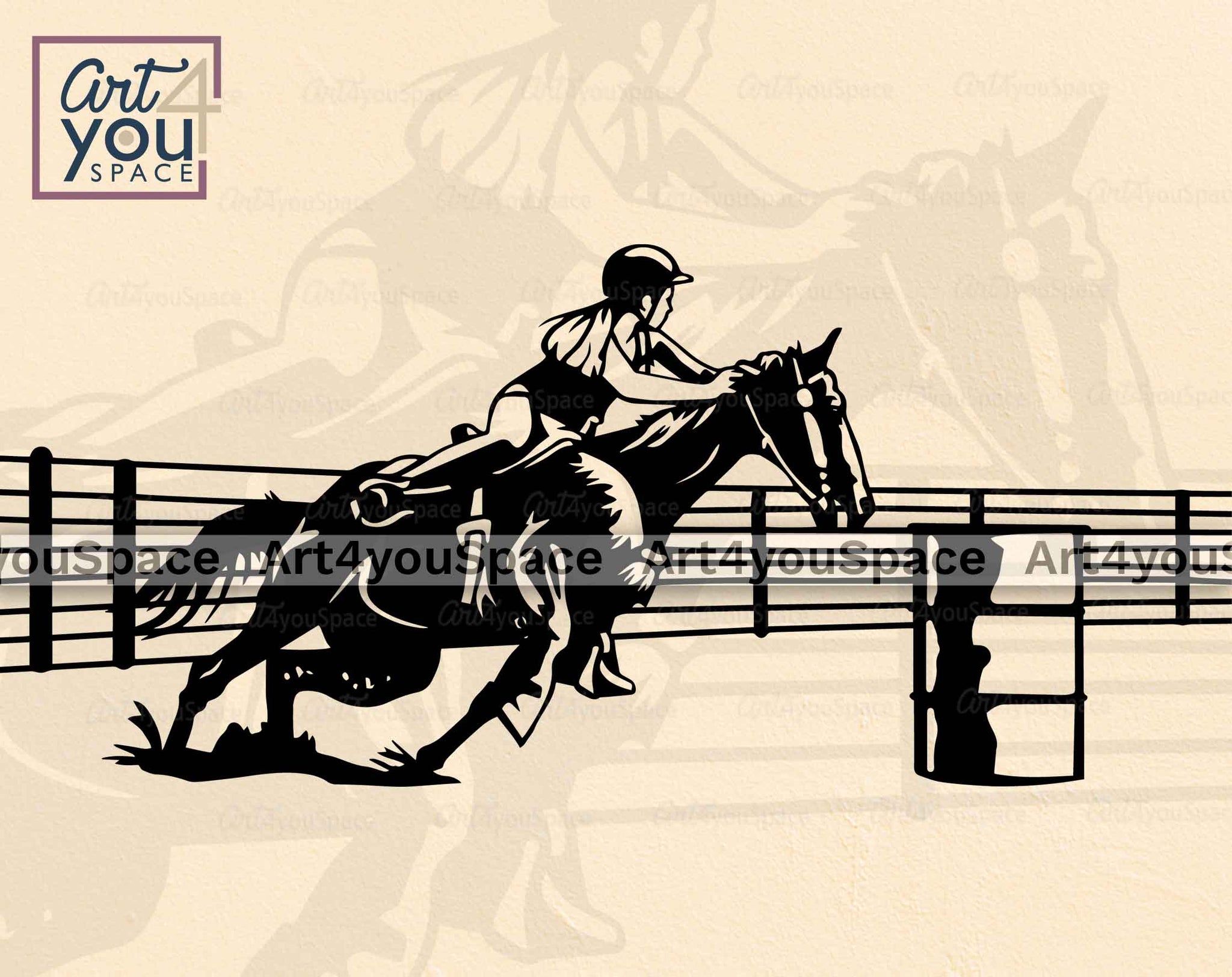 Horse Show Jumper SVG Download - Perfect for Cricut, Silhouette, Laser  Machines