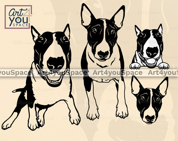 Bull Terrier SVG