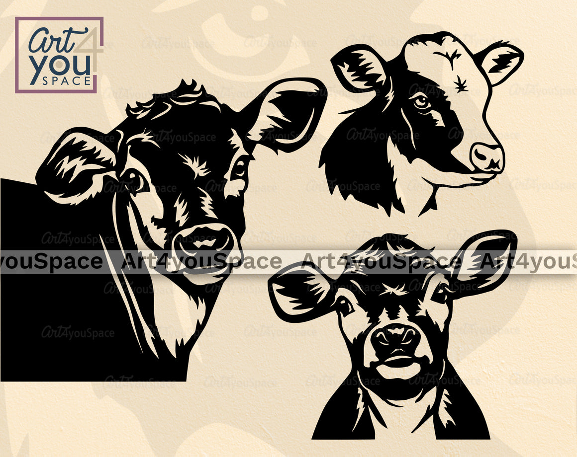 Angus Bull SVG – Art4youSpace