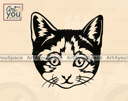 Buy Calico Cat SVG, DXF, PNG – Art4youSpace