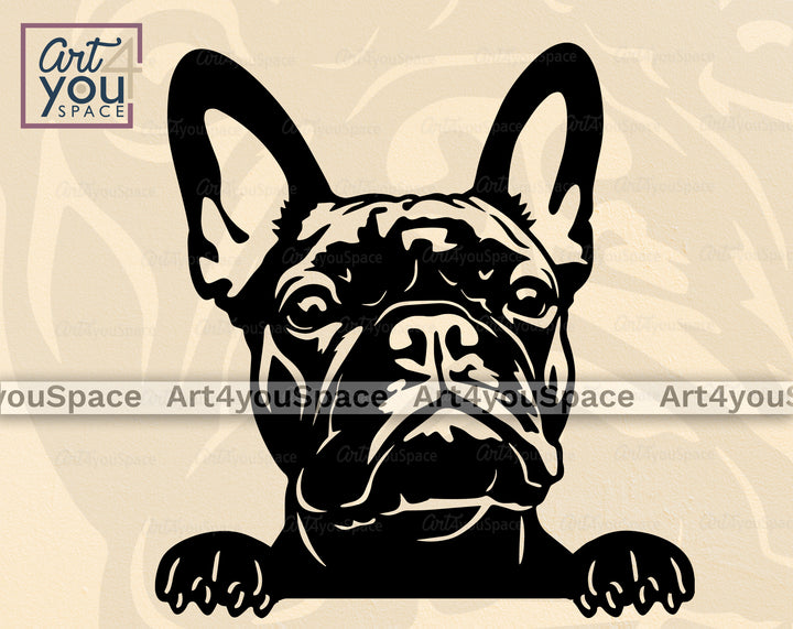 French Bulldog DXF