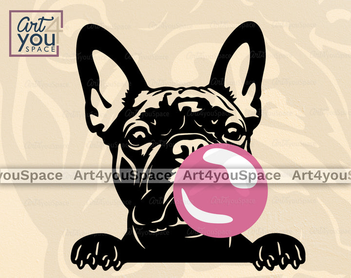 French Bulldog Vector