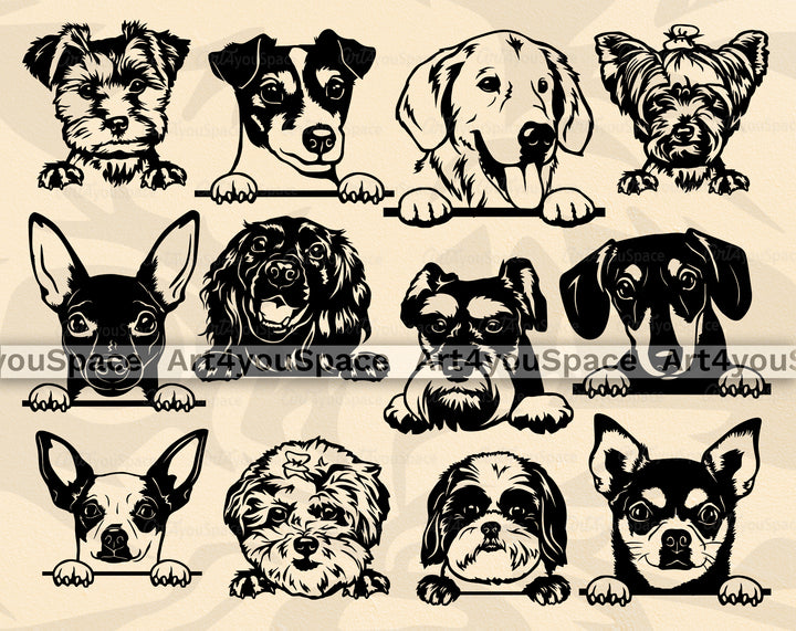 Dog Breed Art