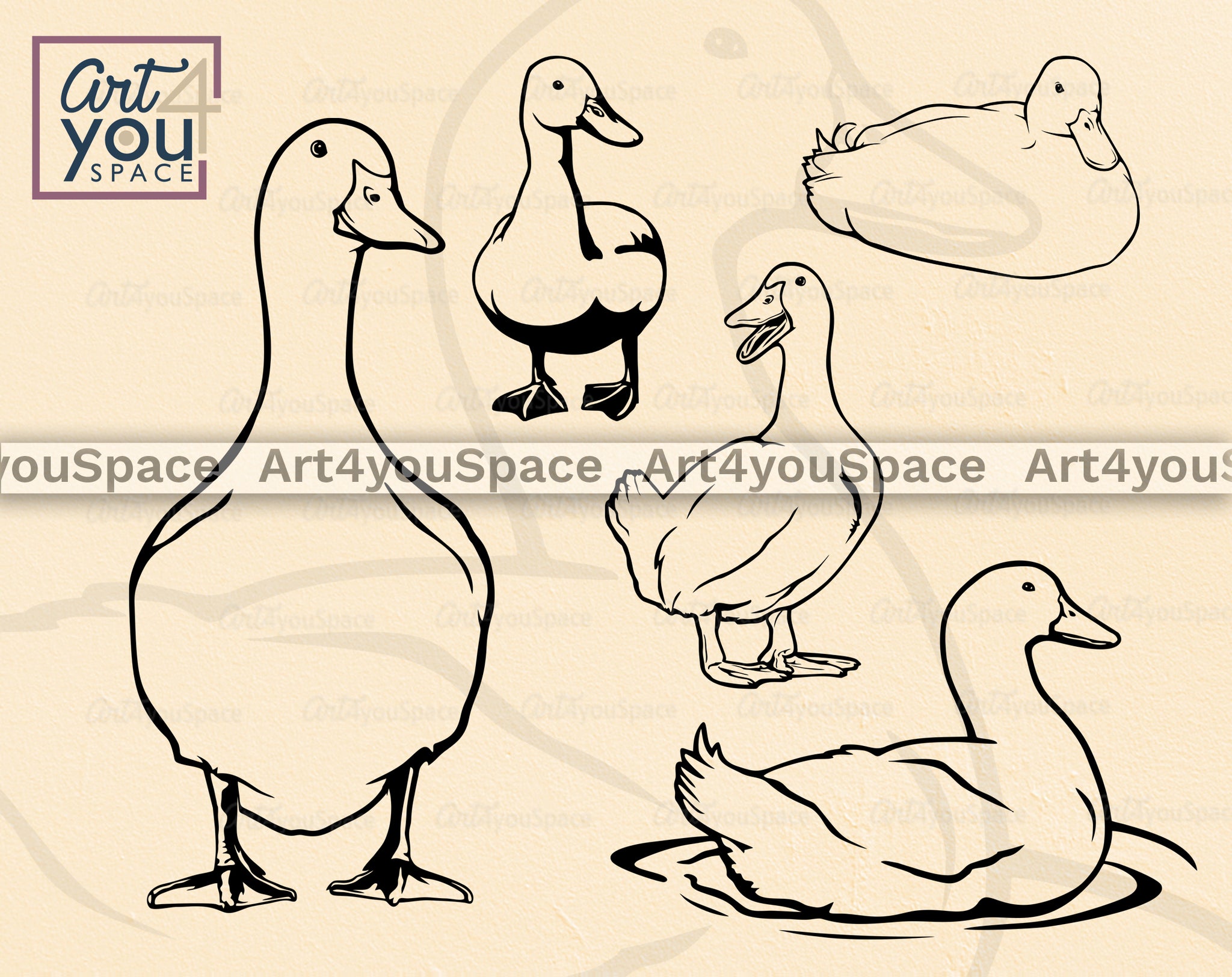 Baby Duck Cartoon SVG Cut file by Creative Fabrica Crafts · Creative Fabrica