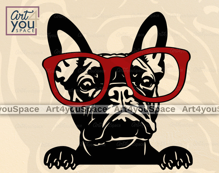 French Bulldog Art