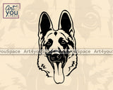 German Shepherd clipart