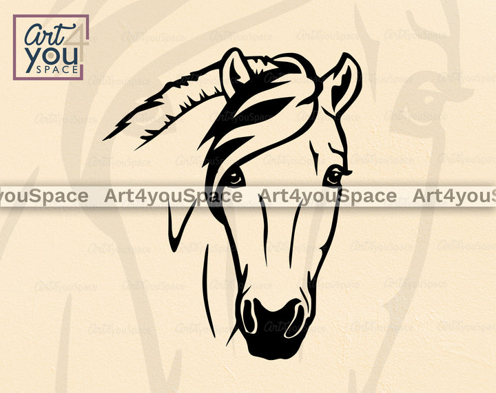 Horse head Svg