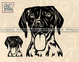 German_Shorthaired_Pointer_dxf