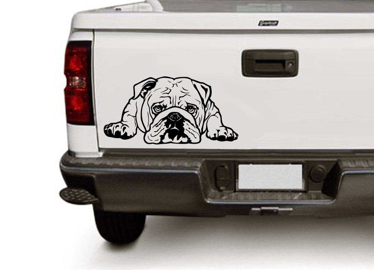 Buy Cute American Bulldog Lying SVG, DXF, PNG – Art4youSpace