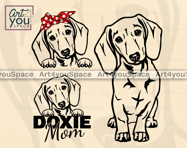 Dacnshund Svg Bundle