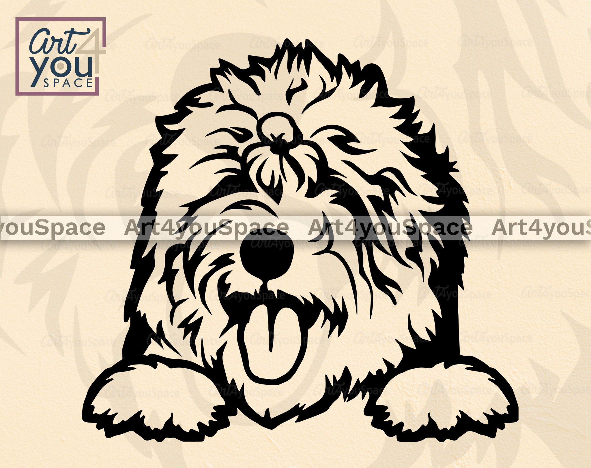 clipart sheepdog