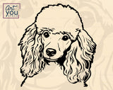 Poodle svg file