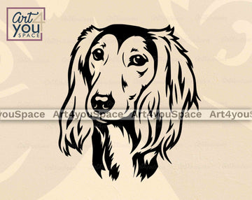 Buy Saluki Dog Svg, Dxf, Png – Art4youspace