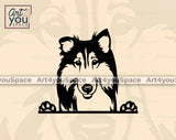 shetland sheepdog svg