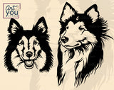 Shetland Sheepdog SVG